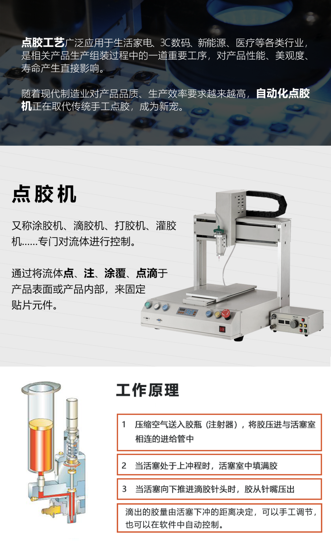 研控點膠機解決方案